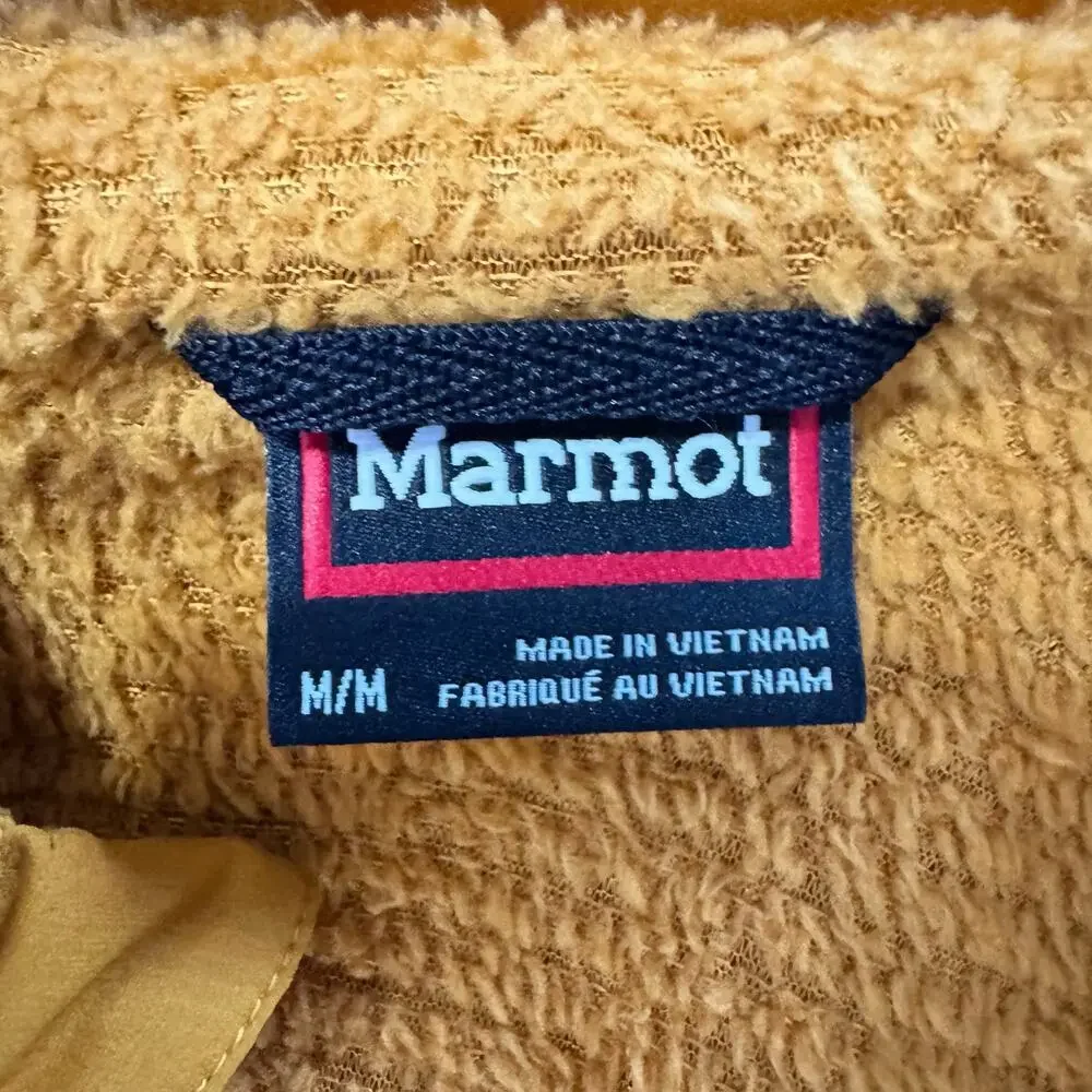 Marmot Primaloft Aerothermal Hoody Jacket Mustard Gorpcore Medium